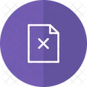Paper Cross Shapes Design Icon