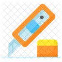 Paper Cutter Knife Icon