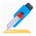 Stationery Cutter Paper Cutter Box Cutter Icon