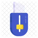 Paper Cutter Swiss Knife Pocket Knife Icon