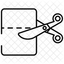 Paper cutting  Icon