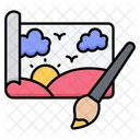 Paper Drawing Pencil Paperwork Icon