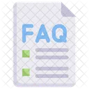 Paper Faq  Icon