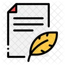 Paper Feather Icon