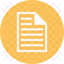 Paper File  Icon