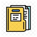 Paper Folder File Folder Document Folder Icône