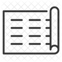 Archeology Drawing Page Document Icon
