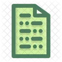 Paper Document School Icon