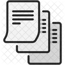 Paper Sheet Text Icon