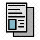 Paper File Sheet Icon