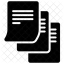 Paper Sheet Text Icon