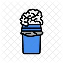 Paper Towel Trash Icon