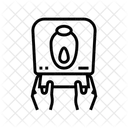 Paper Cut Towel Icon