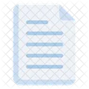 Paper File Document Icon