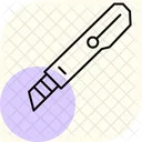Paper Knife Minimal Outline Icon