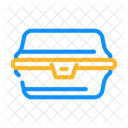 Paper Lunchbox  Icon