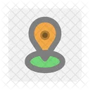 Paper Map Office Icon