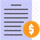 Paper Money Cash Currency Icon