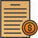 Paper Money Cash Currency Icon