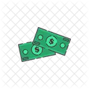 Paper Money Dollar Cash Icon