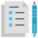 Paper Note  Icon