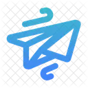 Origami Fly Simple Icon