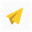 Paper Plane Connection Network Icon