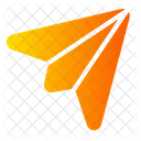 Paper Plane Origami Plane Plane Icon