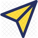 Delivery Paper Plane Icon