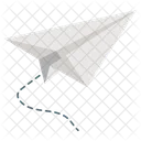 Paper Plane Folded Paper Send Message Icon