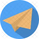 Paper Plane Airplane Icon