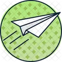 Paper Plane Aviation Flight Icon