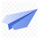 Paper Plane Folded Paper Send Message Icon
