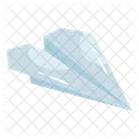 Paper Plane Folded Paper Send Message Icon