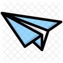 Paper Plane Airoplane Navigation Icon