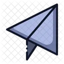 Paper Mail Plane Icon
