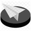 Paper Plane Send Launch Icon