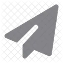 Paper Plane Send Plane Icône