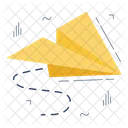 Paper Plane Folded Paper Send Message Icon