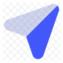 Send Plane Message Icon