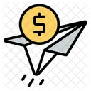 Paper Plane Folding Paper Communication Icon