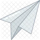 Paper Plane Education School Icon