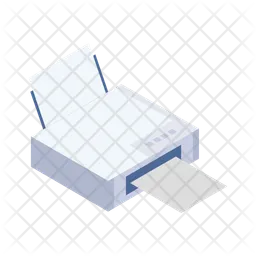 Paper printer machine  Icon