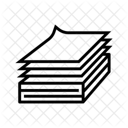 Paper Pulp Icon - Download in Line Style