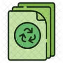 Paper Recycle Paper Recycling Icon