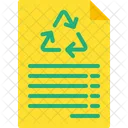 Paper Recycle  Icon