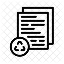 Paper recycle  Icon