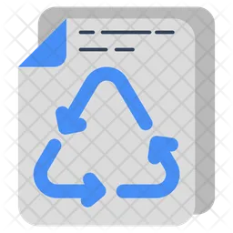 Paper Recycling  Icon