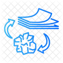 Paper Recycling Recycling Paper Trash Icon
