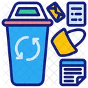 Paper Recycling Contract Document Icon